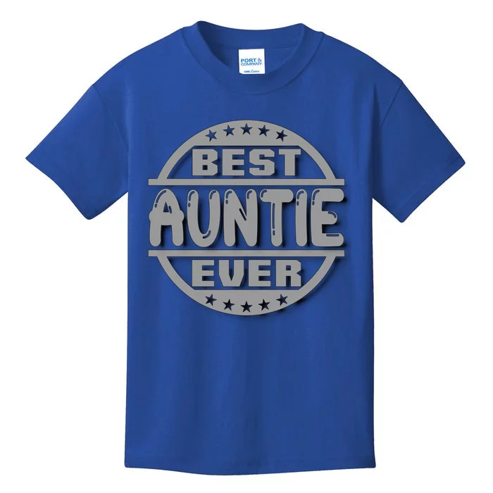 Best Auntie Ever Design Gift Kids T-Shirt