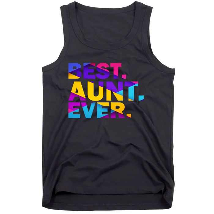 Best Aunt Ever Tank Top