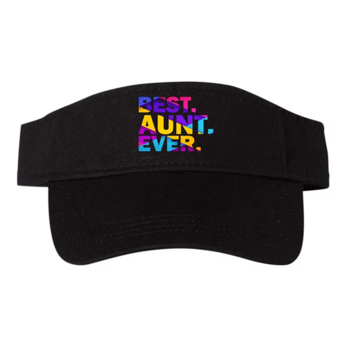 Best Aunt Ever Valucap Bio-Washed Visor