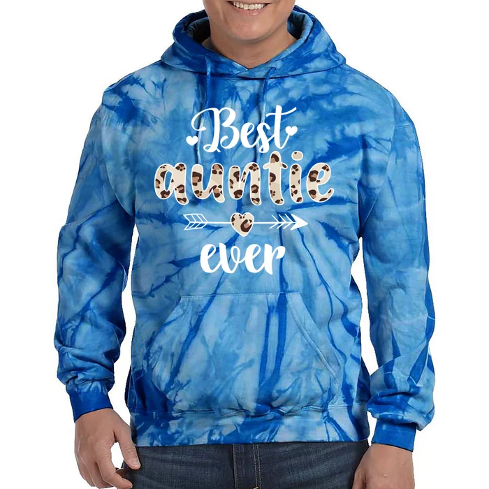 Best Auntie Ever Mother Day Grandmother Appreciation Gift Tie Dye Hoodie