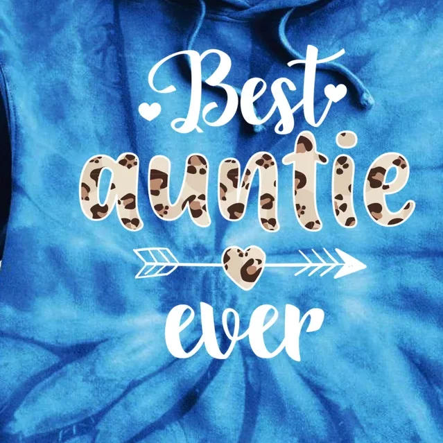 Best Auntie Ever Mother Day Grandmother Appreciation Gift Tie Dye Hoodie