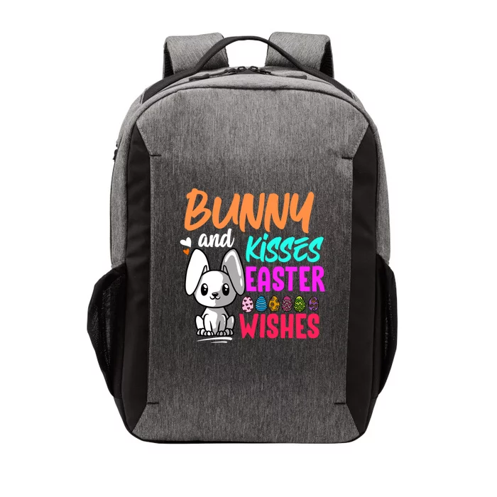 Bunny And Easter Wishes Easter Bunny Lover Gift Vector Backpack