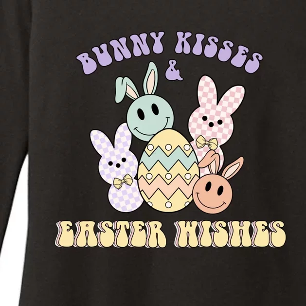 Bunny And Easter Wishes Happy Easter Rabbit Costume Cool Gift Womens CVC Long Sleeve Shirt