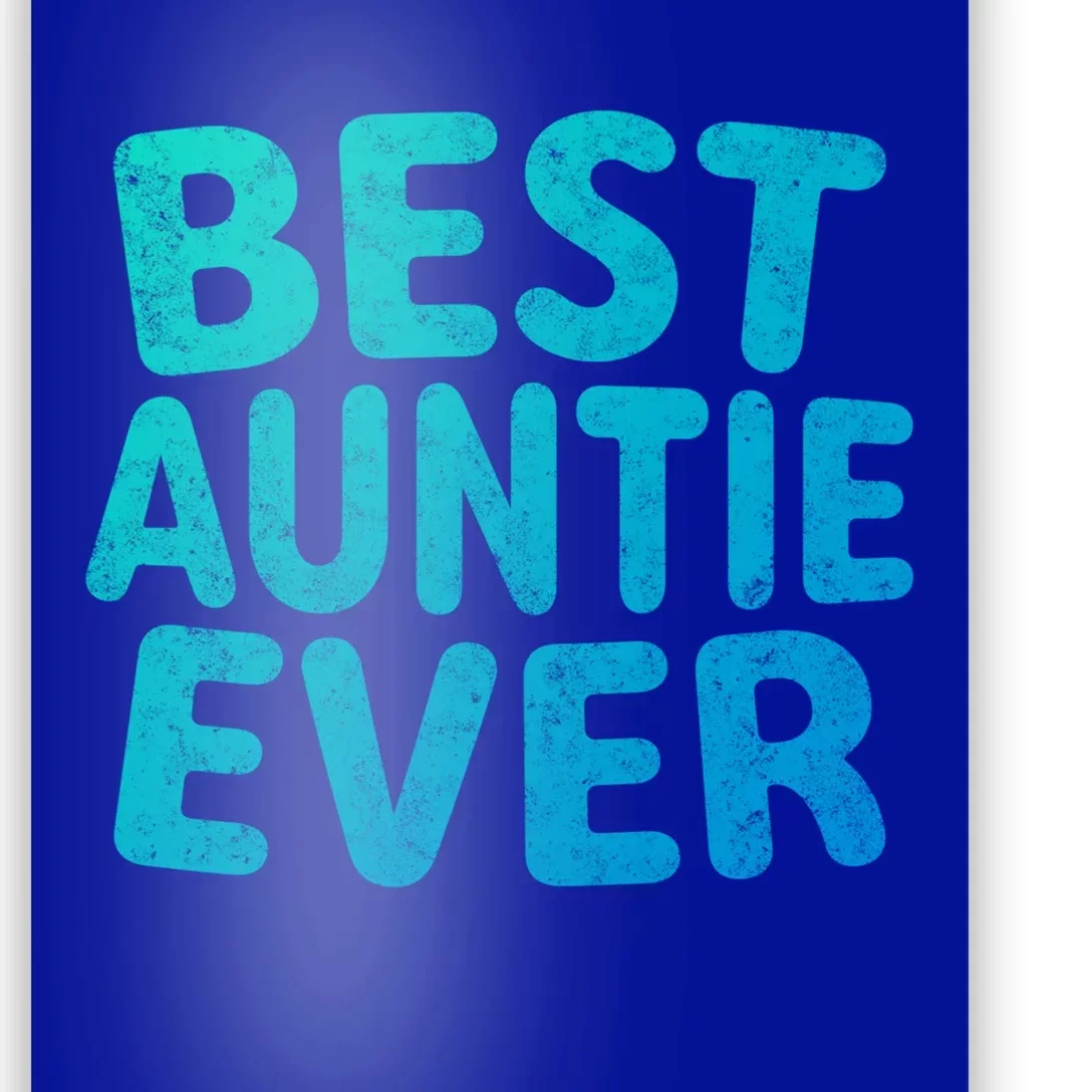 Best Auntie Ever Gift Funny Mothers Day Gift Christmas Cool Gift Poster