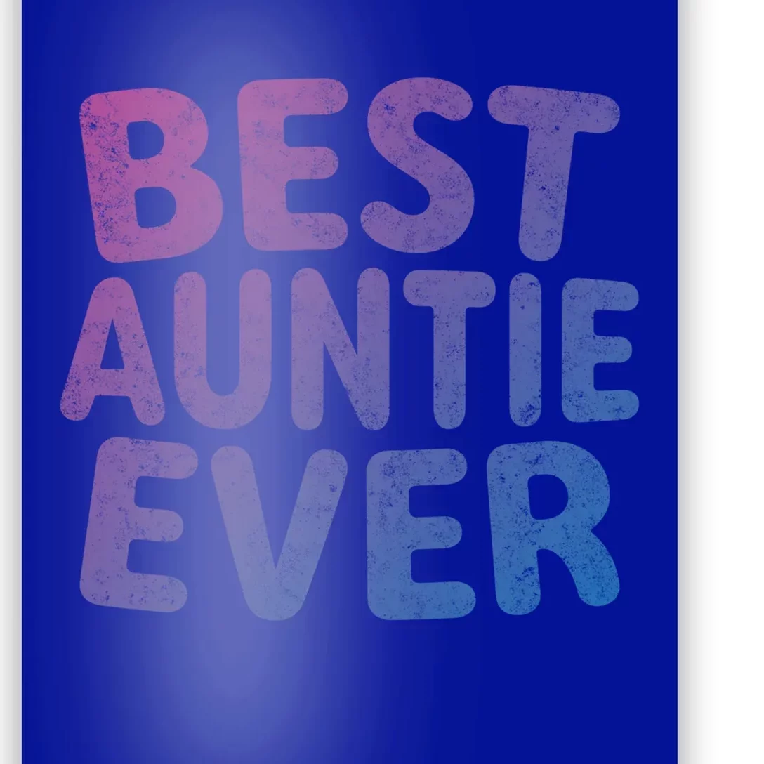 Best Auntie Ever Gift Funny Mothers Day Gift Christmas Cool Gift Poster