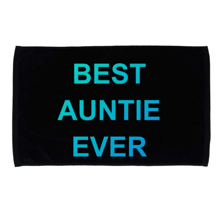 Best Auntie Ever Gift Microfiber Hand Towel