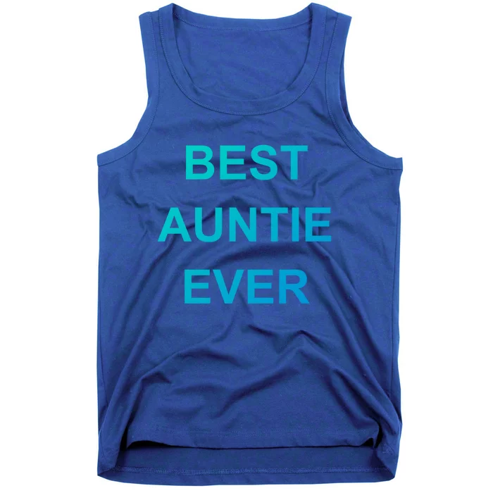 Best Auntie Ever Gift Tank Top