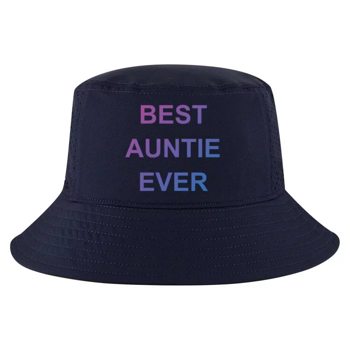 Best Auntie Ever Gift Cool Comfort Performance Bucket Hat