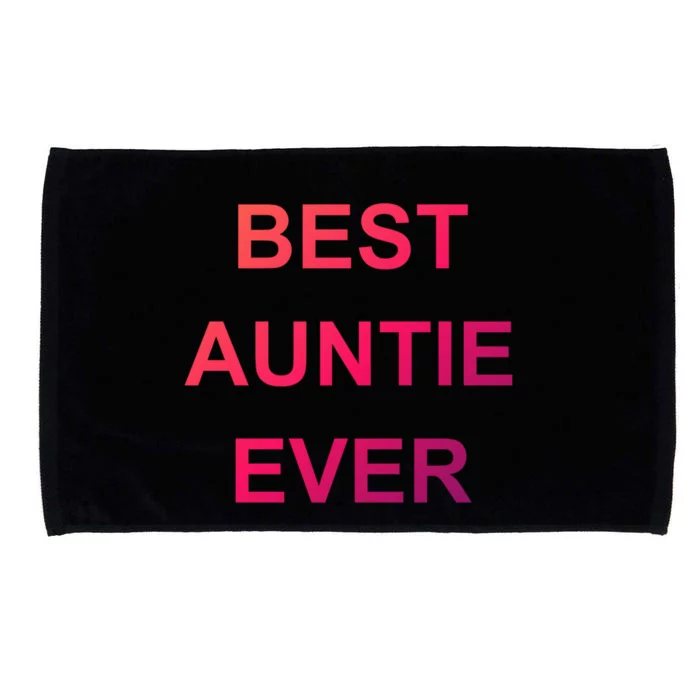 Best Auntie Ever Gift Microfiber Hand Towel