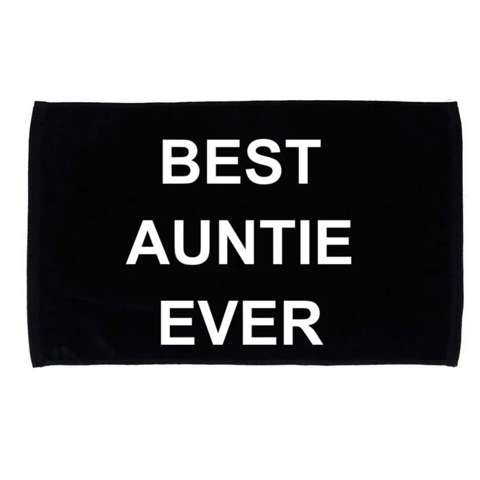 Best Auntie Ever Gift Microfiber Hand Towel