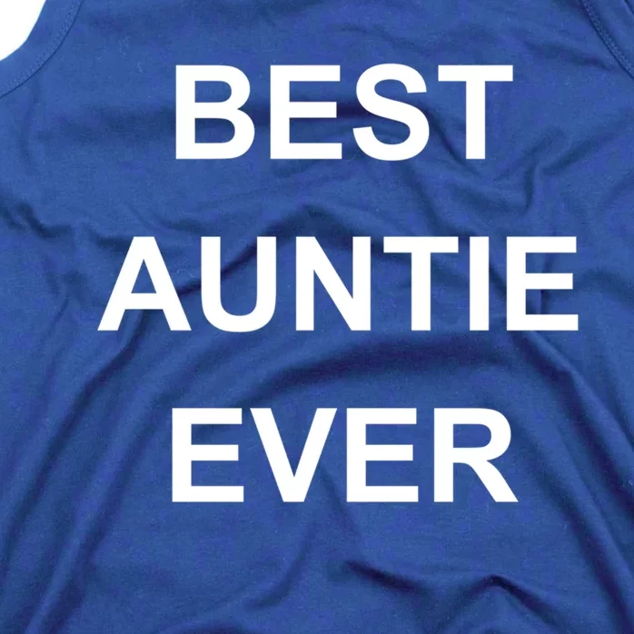 Best Auntie Ever Gift Tank Top