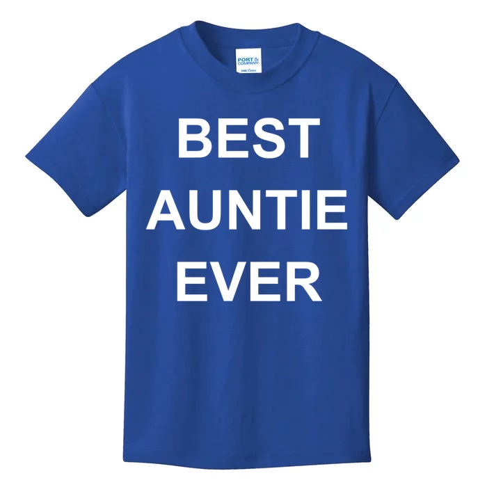 Best Auntie Ever Gift Kids T-Shirt