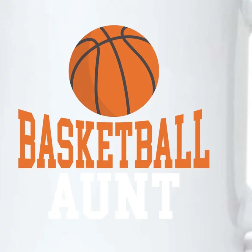 Basketball Aunt Family Sister Aunt Great Gift Black Color Changing Mug