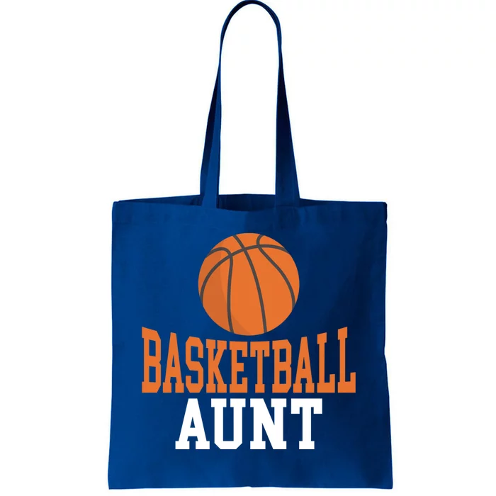 Basketball Aunt Family Sister Aunt Great Gift Tote Bag