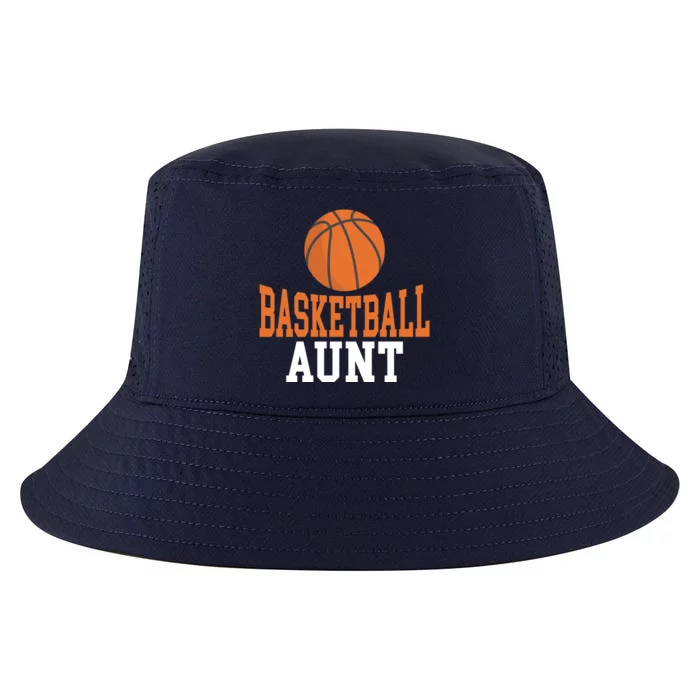 Basketball Aunt Family Sister Aunt Great Gift Cool Comfort Performance Bucket Hat