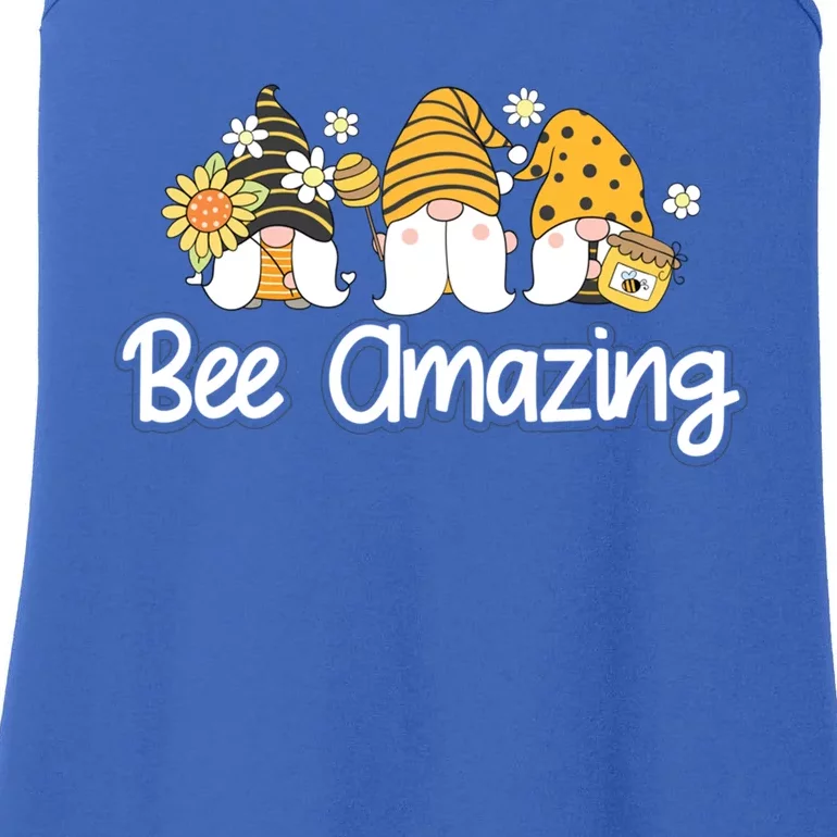 Bee Amazing Funny Beekeeping Lover Buzzing Bees Gnome Lover Gift Ladies Essential Tank