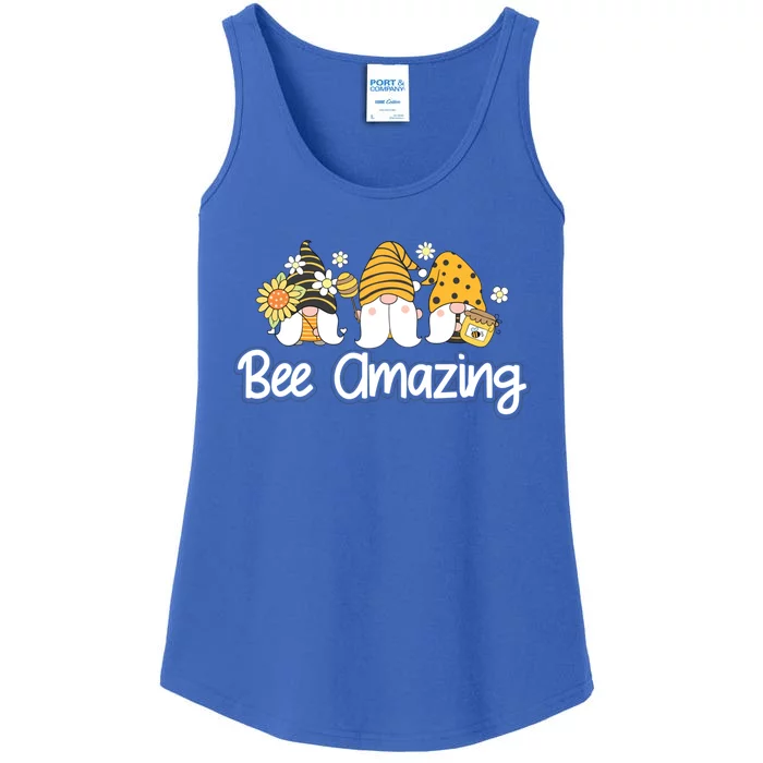 Bee Amazing Funny Beekeeping Lover Buzzing Bees Gnome Lover Gift Ladies Essential Tank