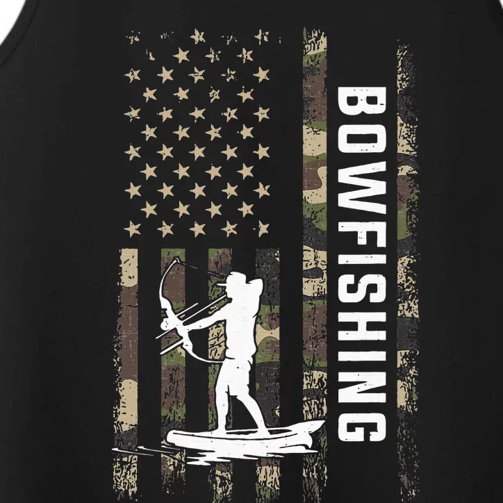 Bowfishing American Flag bowfishing Performance Tank