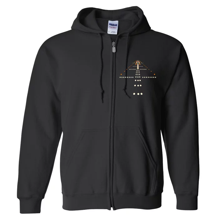 Best Airplane For Women Aviation Aviator Flight Pilot Full Zip Hoodie