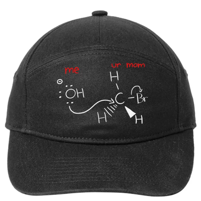 Backside Attack Funny Chemistry 7-Panel Snapback Hat