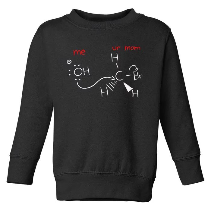 Backside Attack Funny Chemistry Toddler Sweatshirt