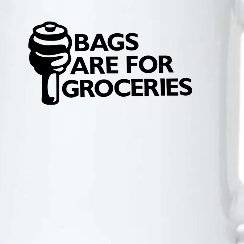 Bags Are For Groceries Funny Car Tuning Black Color Changing Mug