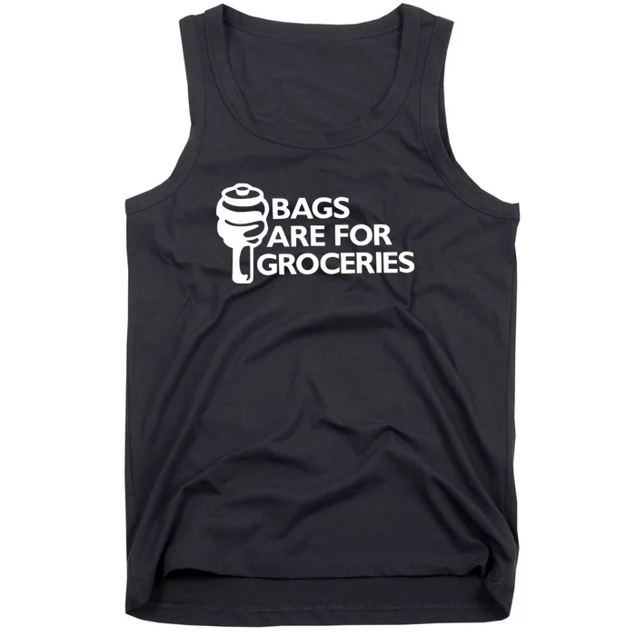 Bags Are For Groceries Funny Car Tuning Tank Top