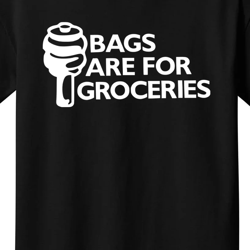 Bags Are For Groceries Funny Car Tuning Kids T-Shirt