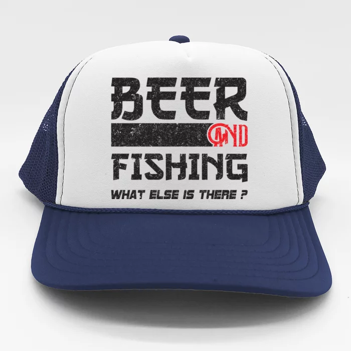 ALL I CARE ABOUT IS FISHING' Trucker Cap