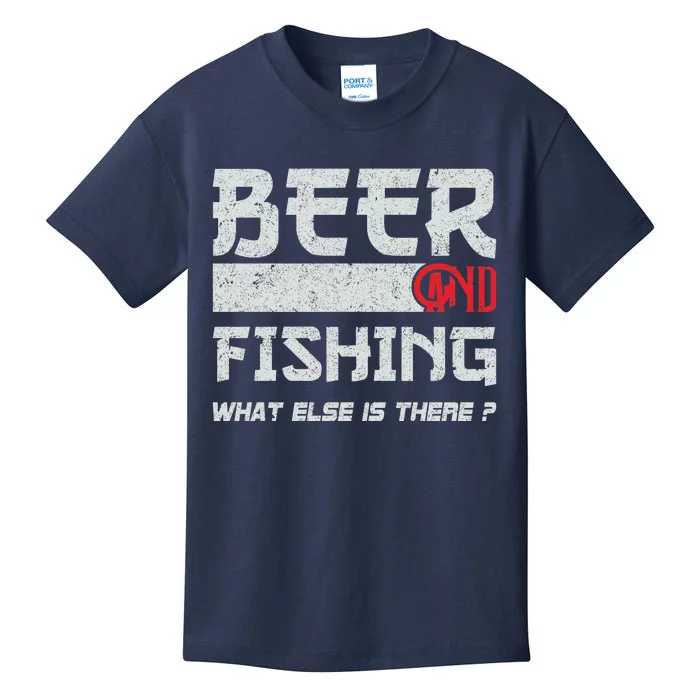 Beer And Fishing What Else Is There Funny Fishing Meme Kids T