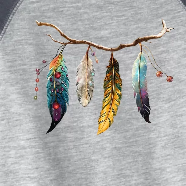 Branch And Feathers Toddler Fine Jersey T-Shirt