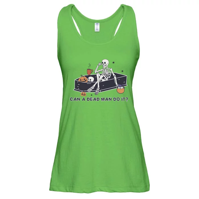 Behavior Analyst Funny Halloween Skeleton Ladies Essential Flowy Tank