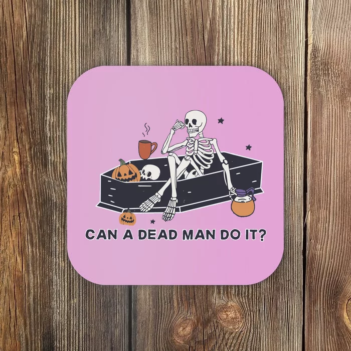 Behavior Analyst Funny Halloween Skeleton Coaster