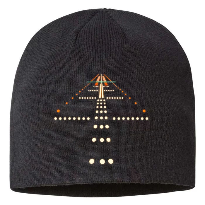 Best Airplane For Aviation Aviator Flight Pilot 8 1/2in Sustainable Knit Beanie