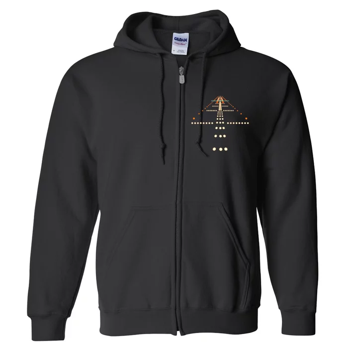 Best Airplane For Aviation Aviator Flight Pilot Full Zip Hoodie