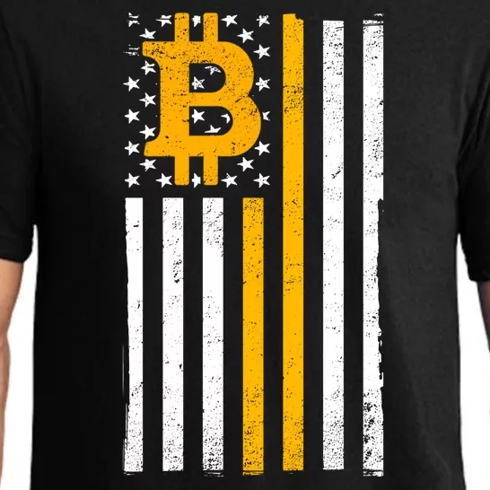 Bitcoin American Flag Crypto Pajama Set