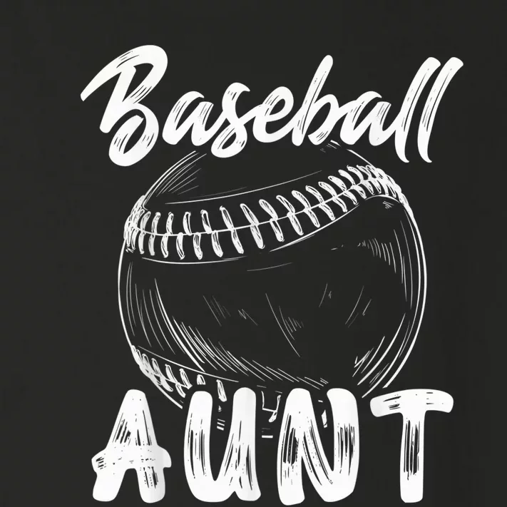 Baseball Aunt For Wo Family Matching Players Team Auntie Toddler Long Sleeve Shirt