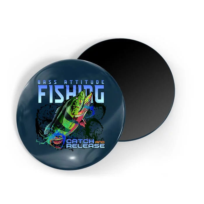 Bass Attitude Fishing Catch And Release Magnet