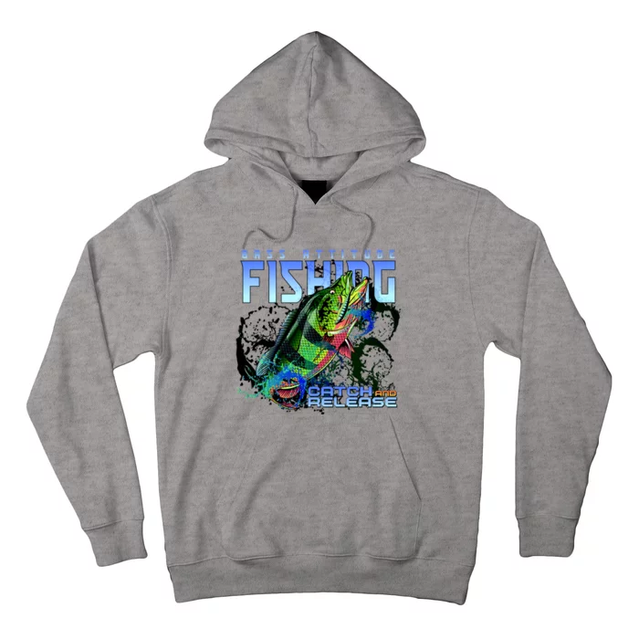 Bass Attitude Fishing Catch And Release Hoodie