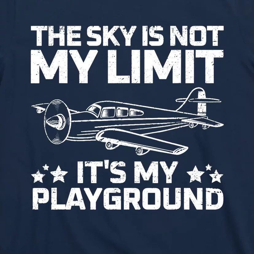 Best Airplane For Aviation Airplanes Plane Pilot T-Shirt