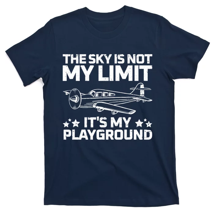 Best Airplane For Aviation Airplanes Plane Pilot T-Shirt