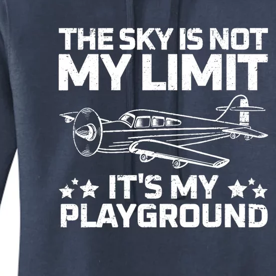 Best Airplane For Aviation Airplanes Plane Pilot Women's Pullover Hoodie