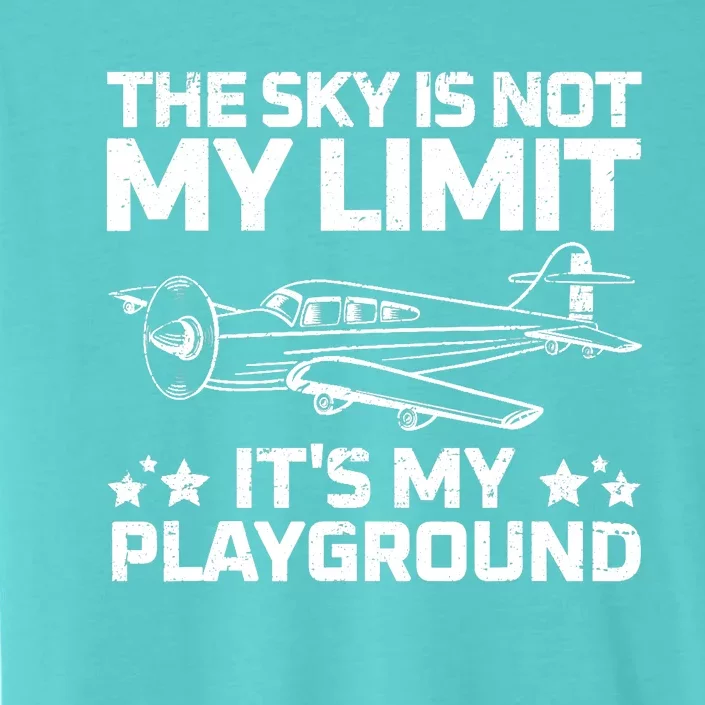 Best Airplane For Aviation Airplanes Plane Pilot ChromaSoft Performance T-Shirt