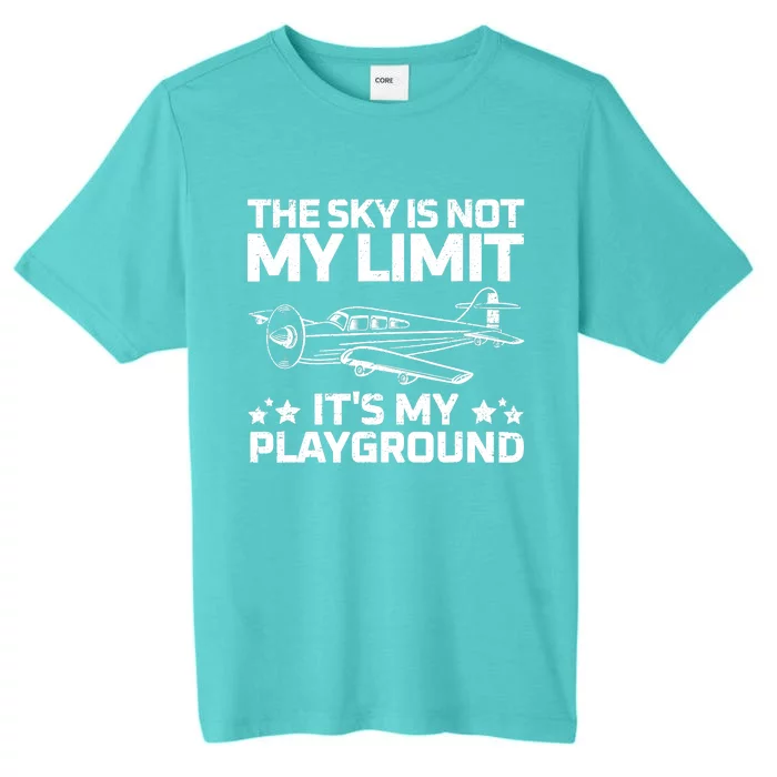 Best Airplane For Aviation Airplanes Plane Pilot ChromaSoft Performance T-Shirt