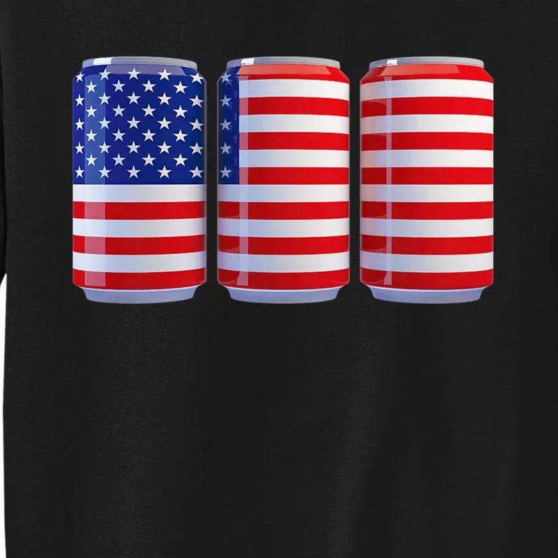 Beer American Flag 4th Of July Merica Usa Sweatshirt