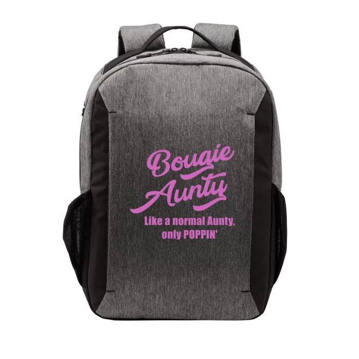 Bougie Aunty Fun Gift For Favorite Aunt Gift Vector Backpack