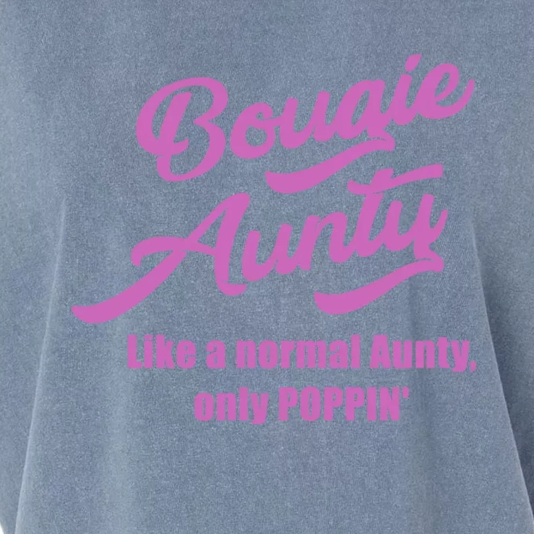 Bougie Aunty Fun Gift For Favorite Aunt Gift Garment-Dyed Women's Muscle Tee