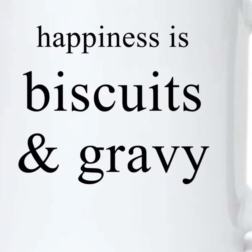 Biscuits And Gravy Funny Food Lovers Foodie Gift Black Color Changing Mug