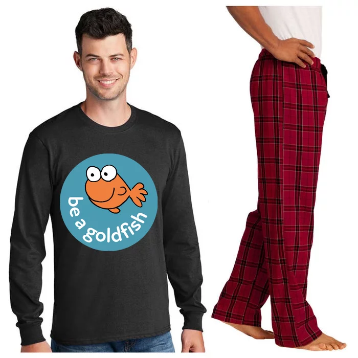 Be A Goldfish Long Sleeve Pajama Set