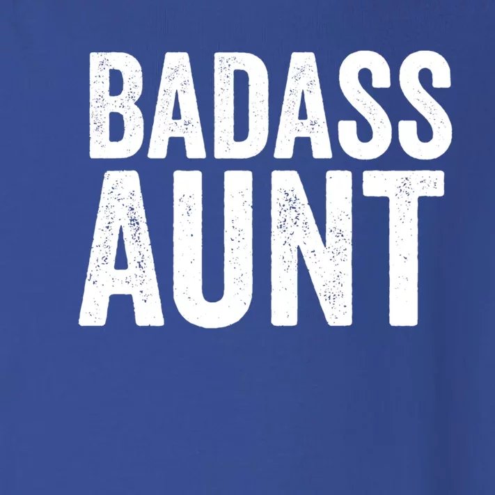 Badass Aunt Gift Funny New Aunt Idea New Niece Nephew Gift Toddler Long Sleeve Shirt